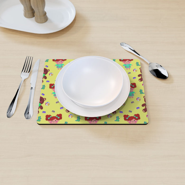 Placemat - Toys Yellow - printonitshop