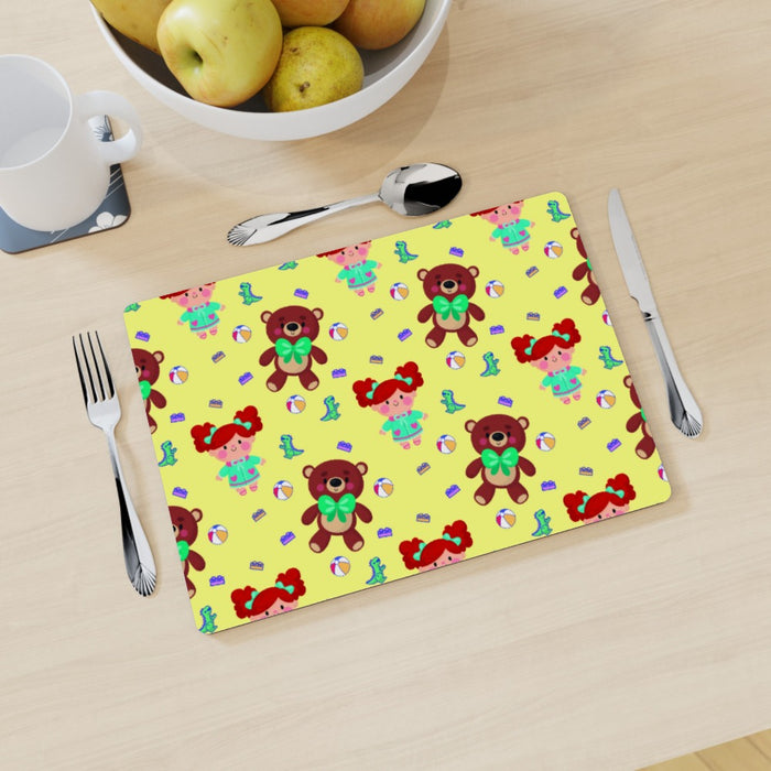 Placemat - Toys Yellow - printonitshop