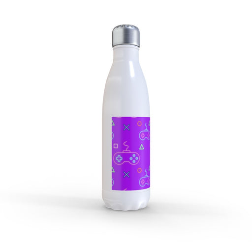 Steel Bottles - Neon Gaming Purple - printonitshop