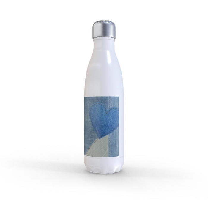 Steel Bottles - Denim Heart - printonitshop