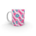 11oz Ceramic Mug - Pattern Pink - printonitshop