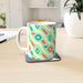 11oz Ceramic Mug - Pattern Green - printonitshop