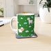 11oz Ceramic Mug - Goat and Sheep on Green - printonitshop