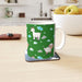 11oz Ceramic Mug - Goat and Sheep on Green - printonitshop