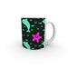 11oz Ceramic Mug - Dolphin and Starfish Dark - printonitshop