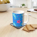 11oz Ceramic Mug - Dolphin and Starfish Blue - printonitshop