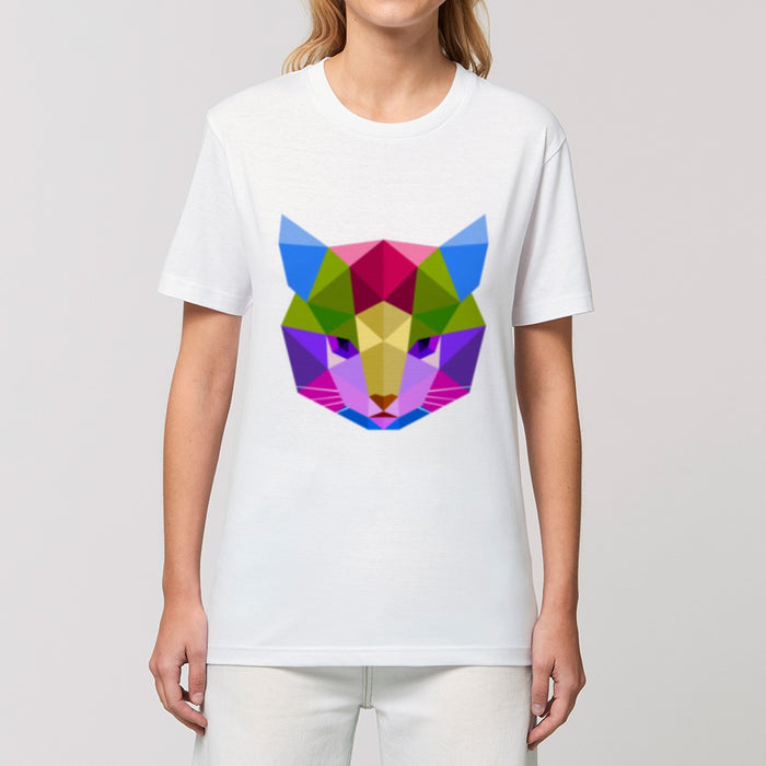 T-shirts - Geometric Cat - Print On It