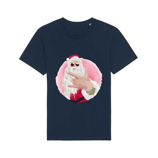 T-Shirts - Rock Santa - Print On It