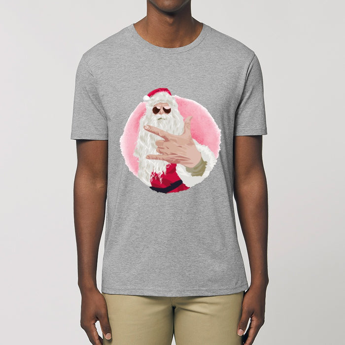 T-Shirts - Rock Santa - Print On It