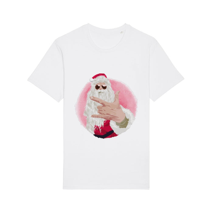 T-Shirts - Rock Santa - Print On It