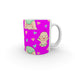 11oz Ceramic Mug - Baby on Pink - printonitshop