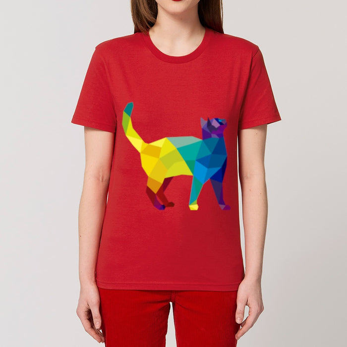 T-Shirts - Geo Cat - Print On It