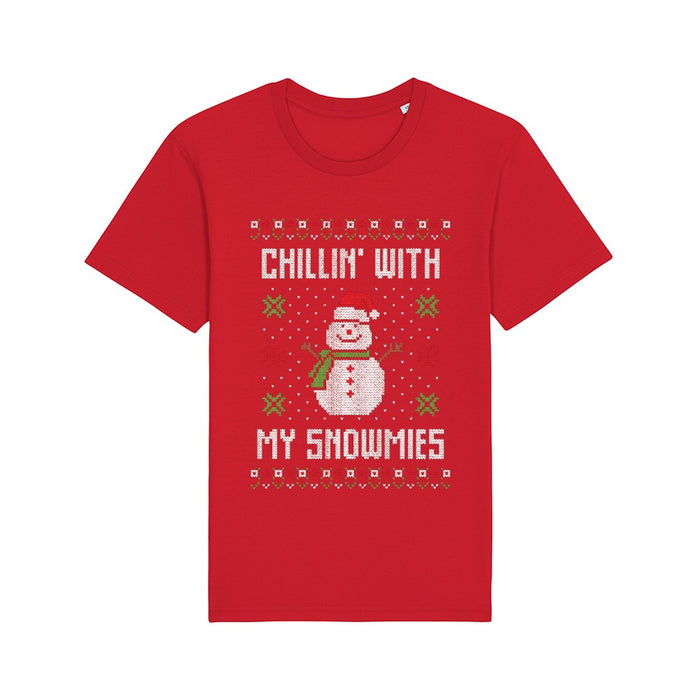 T - Shirt - Chillin' with my Snowmies - Print On It