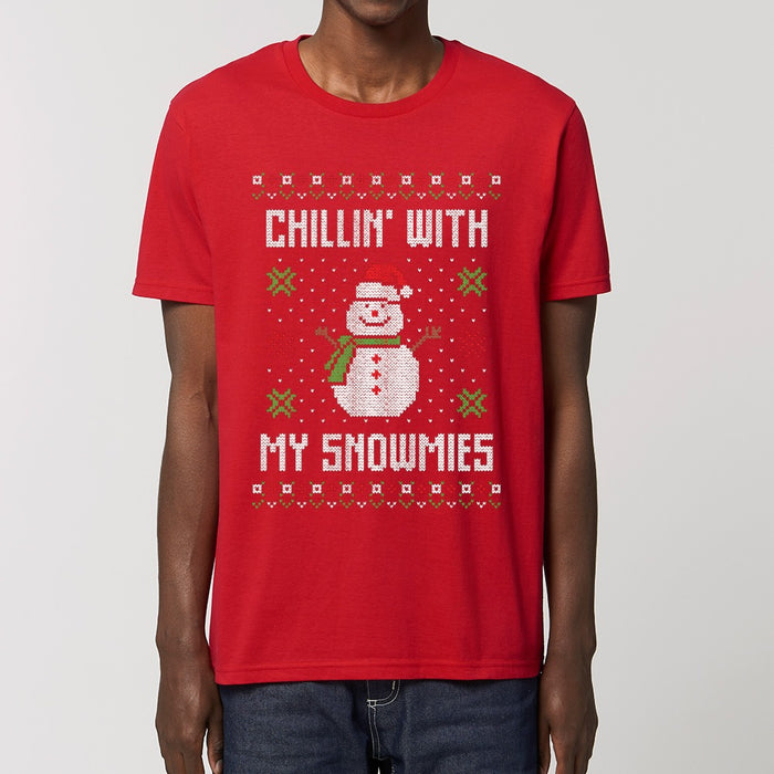 T - Shirt - Chillin' with my Snowmies - Print On It