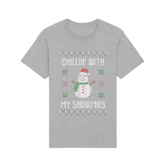 T - Shirt - Chillin' with my Snowmies - Print On It