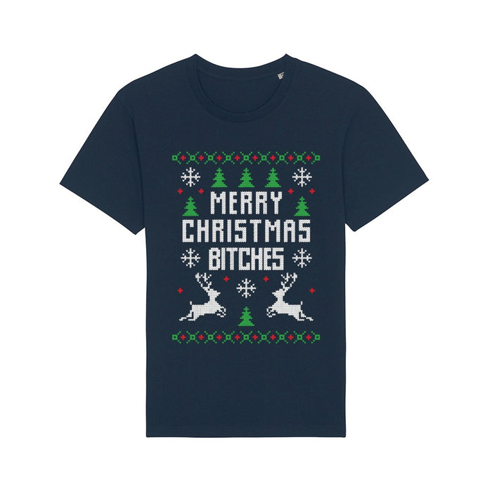 T - Shirt - Merry Christmas Bitches - Print On It