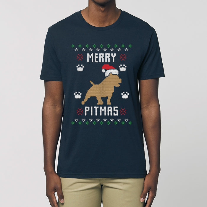 T - Shirt - Merry Pitmas - Print On It