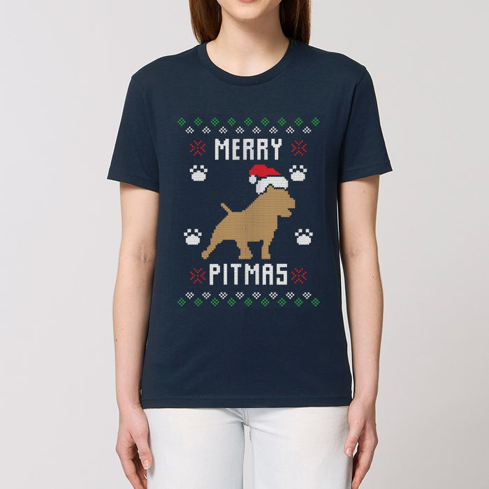 T - Shirt - Merry Pitmas - Print On It