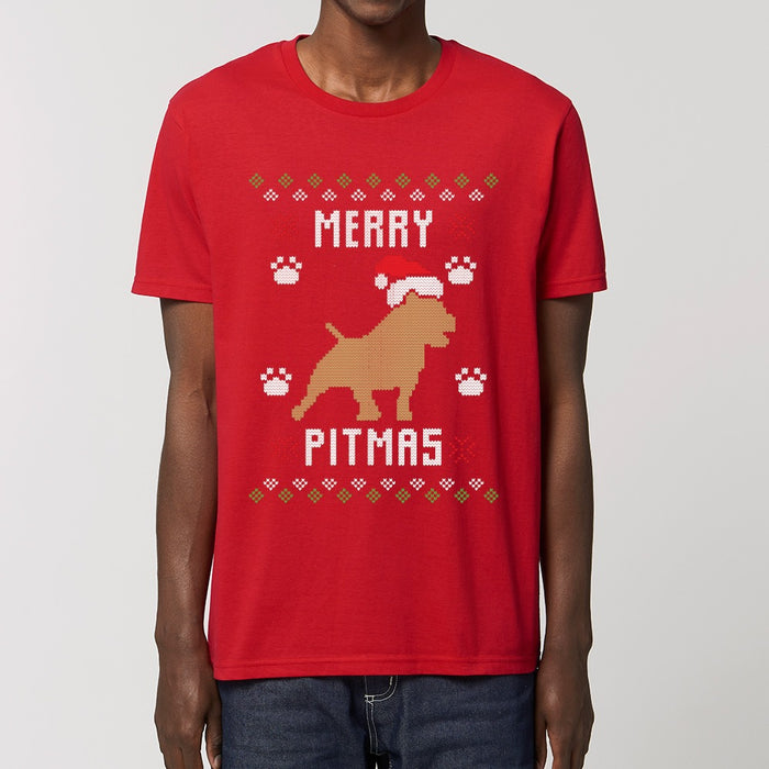 T - Shirt - Merry Pitmas - Print On It