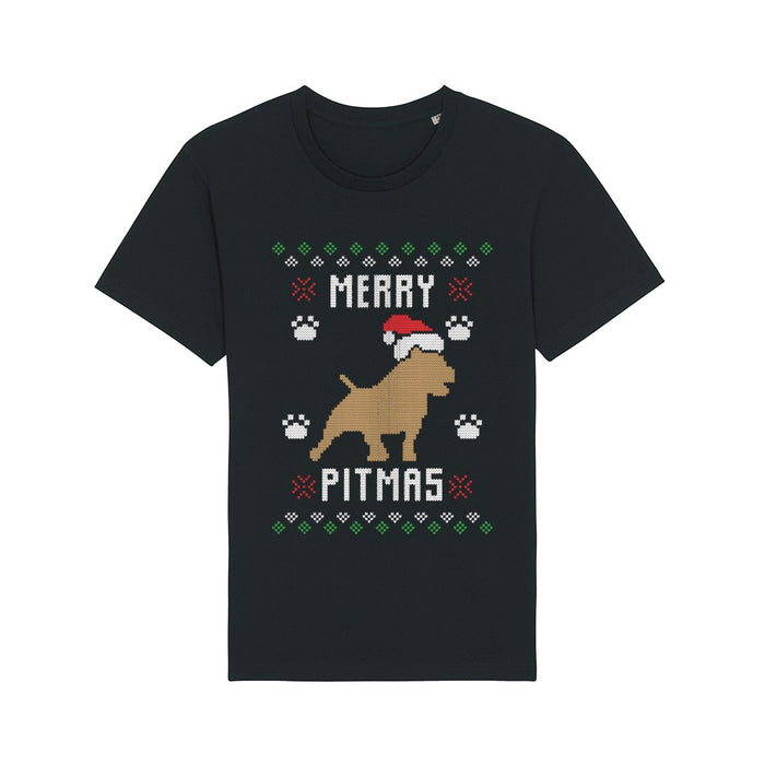 T - Shirt - Merry Pitmas - Print On It