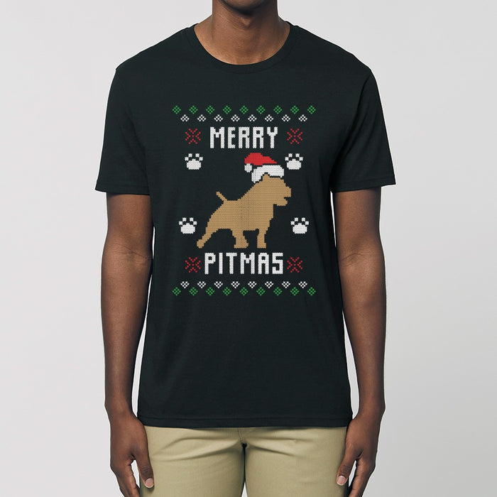 T - Shirt - Merry Pitmas - Print On It