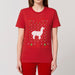 T - Shirt - Christmas Lama - Print On It