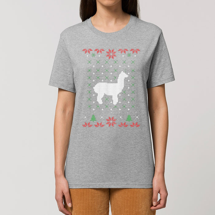 T - Shirt - Christmas Lama - Print On It