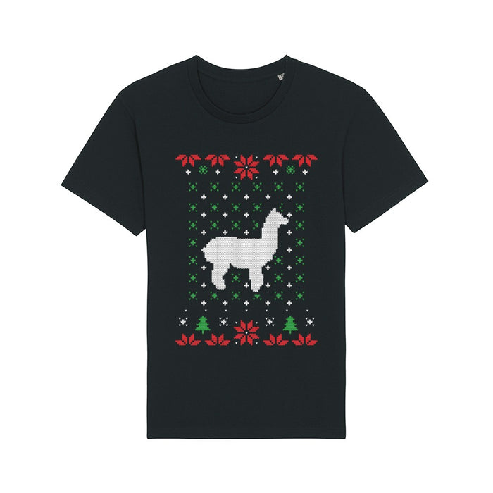 T - Shirt - Christmas Lama - Print On It