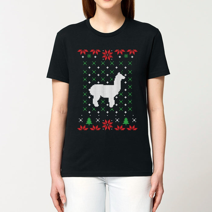 T - Shirt - Christmas Lama - Print On It