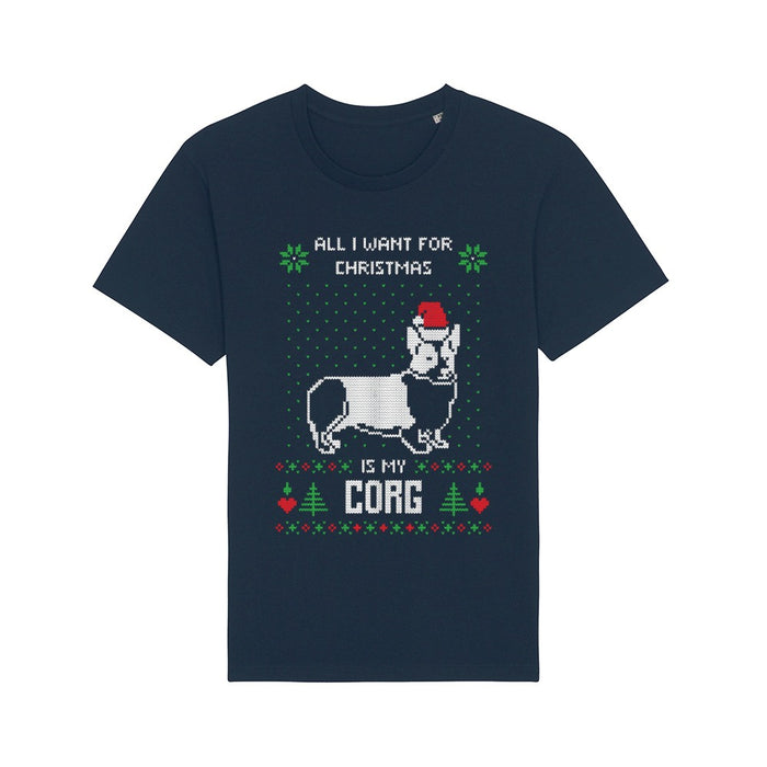 T - Shirt - All I want for Christmas is my Corg - Print On It