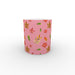 11oz Ceramic Mug - Autumn Leaves Pink - printonitshop