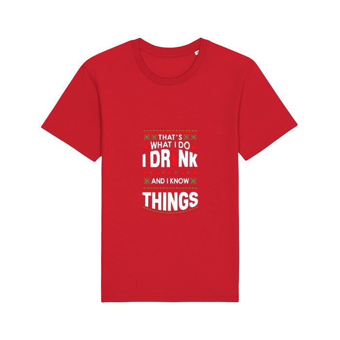 T - Shirt - I drink and I know things - Print On It