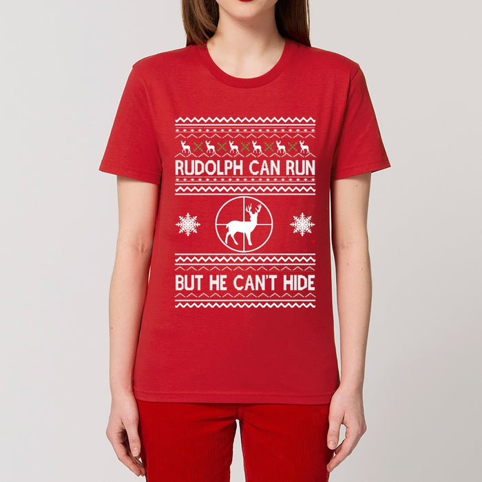 T - Shirt - Rudolph can run - Print On It