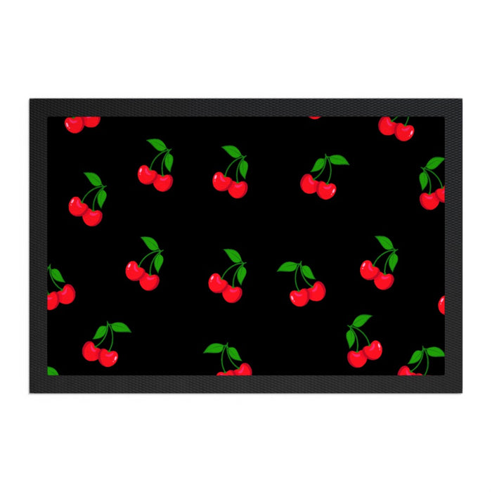 Pet Bowl Mats - Black Cherries - Print On It