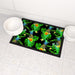 Pet Bowl Mats - Tropical Black - Print On It