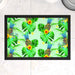 Pet Bowl Mats - Tropical Green - Print On It