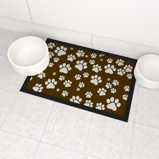 Pet Bowl Mats - Paws - Print On It