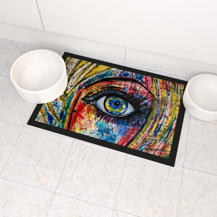 Pet Bowl Mats - Eye - Print On It