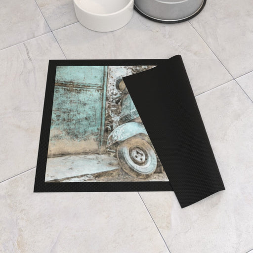 Pet Bowl Mats - Classic Scooter - Print On It