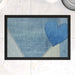 Pet Bowl Mats - Denim Heart - Print On It