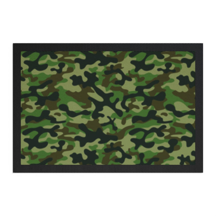 Pet Bowl Mats - Green Camo - Print On It