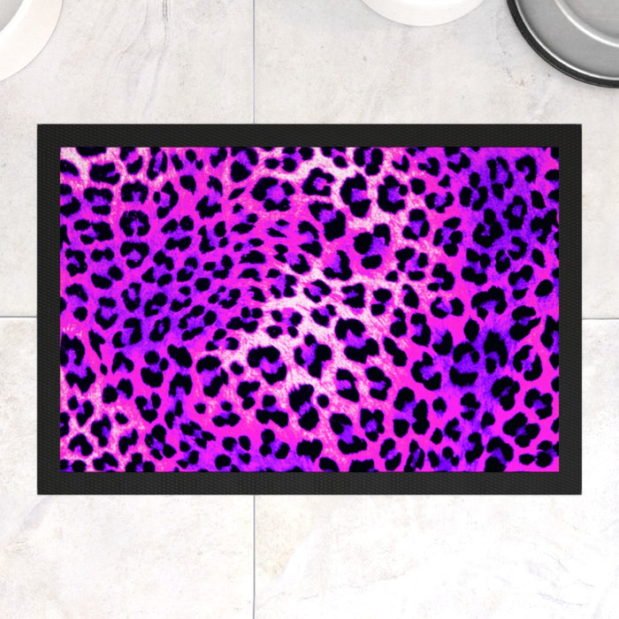 Pet Bowl Mats - Pink Leopard - Print On It