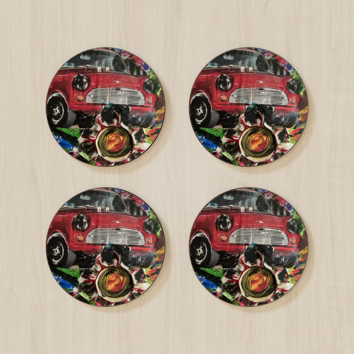 Coasters - Zoom Zoom - CJ Designs - printonitshop