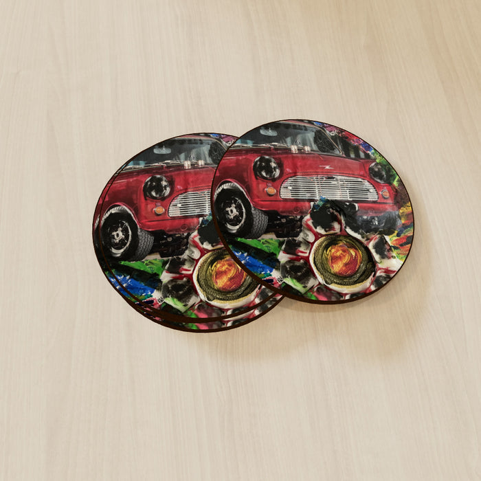 Coasters - Zoom Zoom - CJ Designs - printonitshop