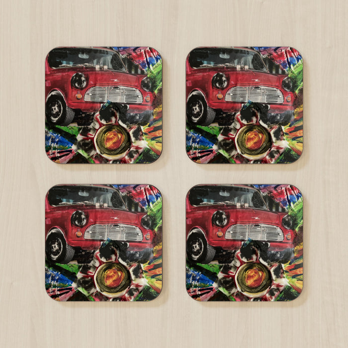 Coasters - Zoom Zoom - CJ Designs - printonitshop