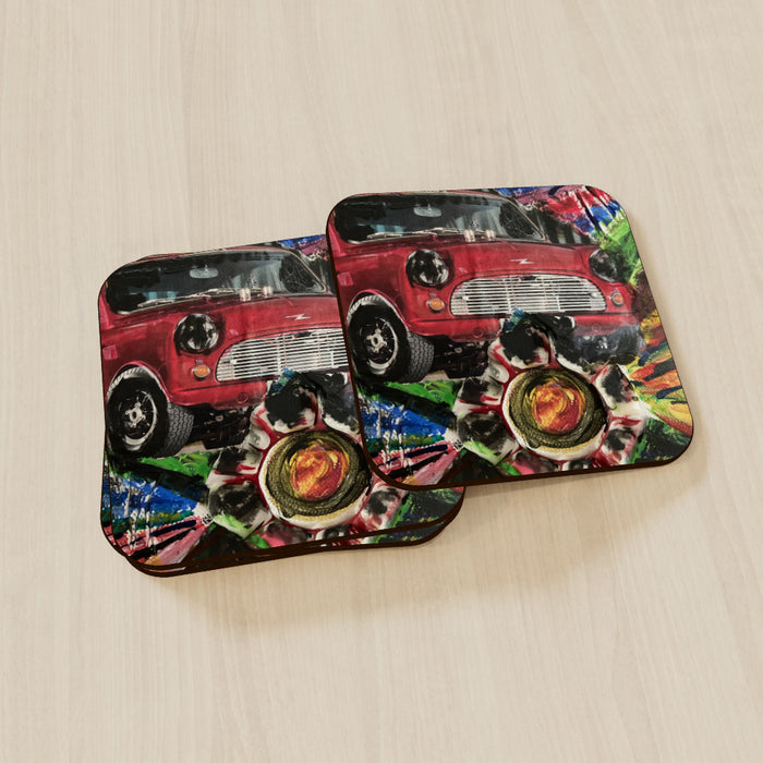 Coasters - Zoom Zoom - CJ Designs - printonitshop