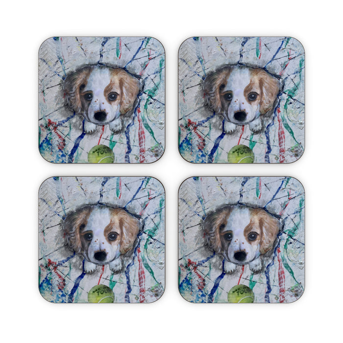 Coasters - Puppy Love - CJ Designs - printonitshop