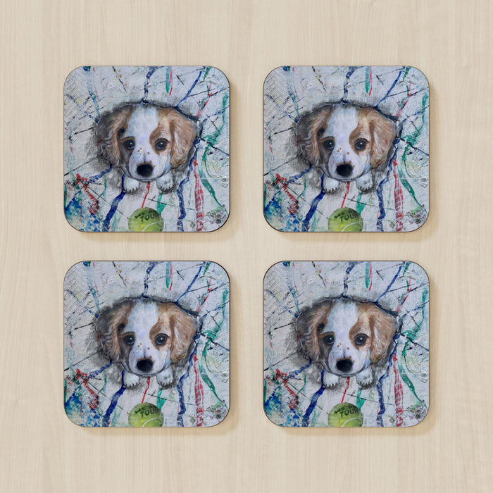 Coasters - Puppy Love - CJ Designs - printonitshop