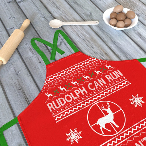 Apron - Rudolph can run..... - Print On It