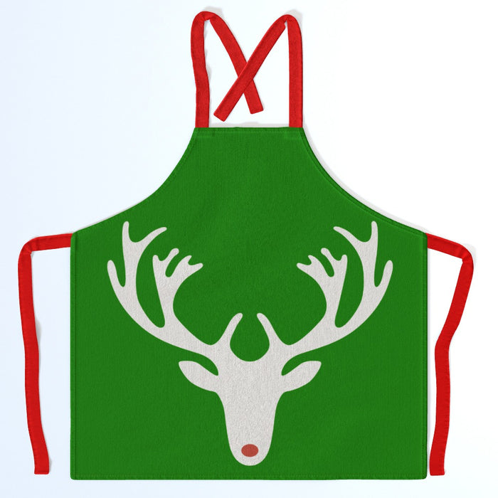 Apron - Reindeer Head - Print On It